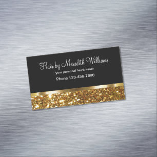 Classy Hairdresser Business Magnets