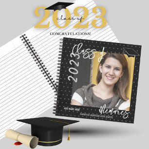 Classy High School Graduation Ideas Notebook