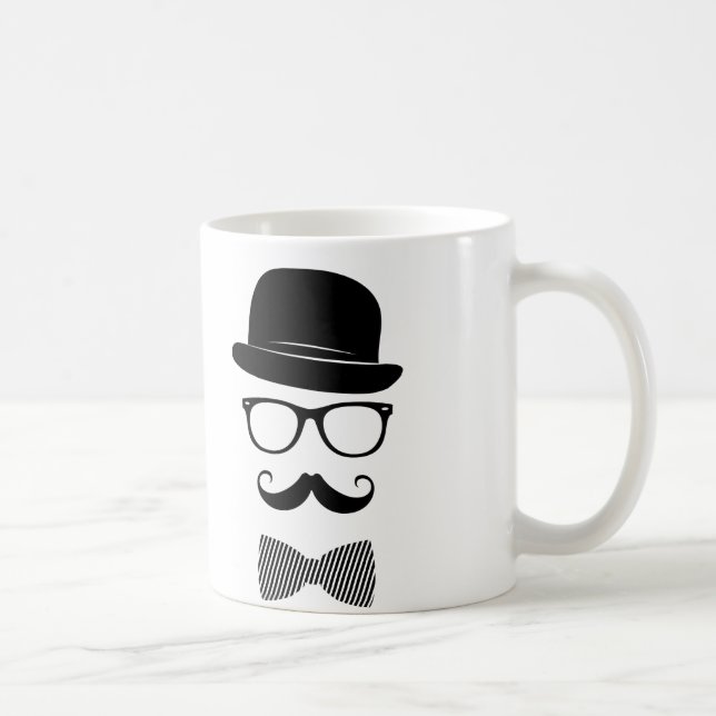 Classy hipster coffee mug (Right)