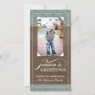 Classy Holiday Photo Cards (4x8)