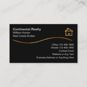 Classy Home Real Estate Services Business Cards
