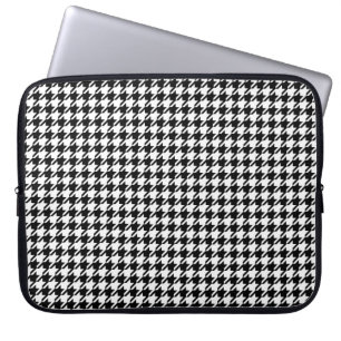 Classy Houndstooth Pattern Laptop Cover