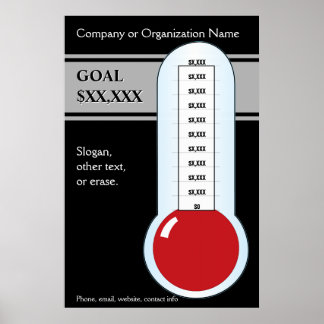 Classy in Black Goals Poster