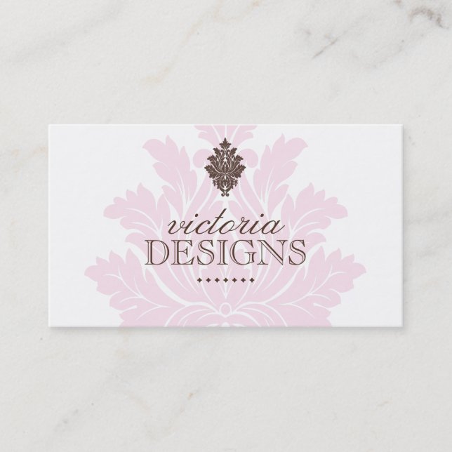 Classy Interior Designer Business Cards (Front)