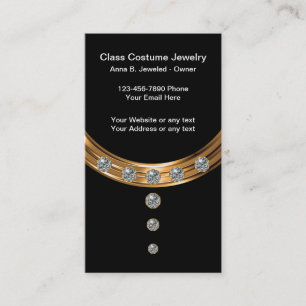 Classy Jewellery Business Cards