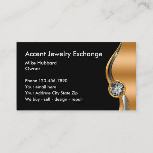 Classy Jewellery Business Cards