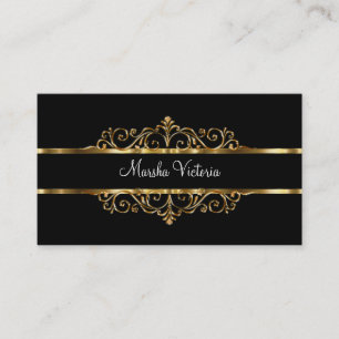 Classy Ladies Monogram Business Cards