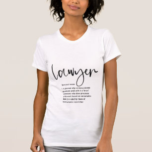 Classy Laywer definition shirt