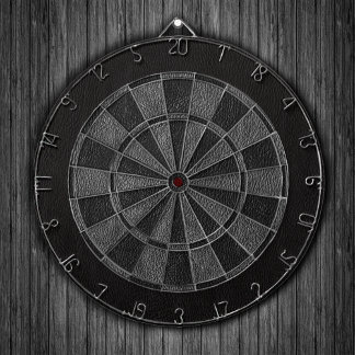 Classy Leather Print Dartboard