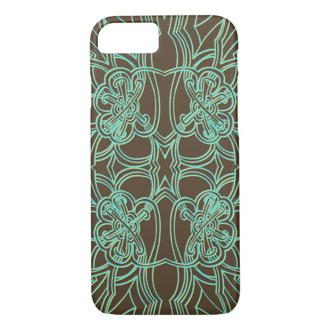 Classy Line Drawing Art Case-Mate iPhone Case (Back)
