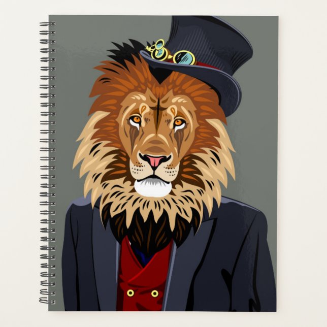 Classy Lion Planner (Front)