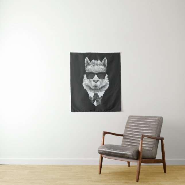 Classy Llama Tapestry (In Situ)