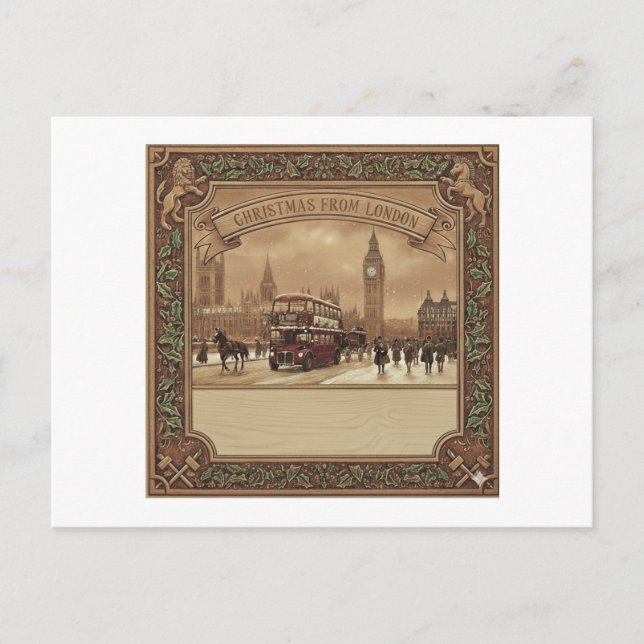 Classy London PostCards BigBen (Front)