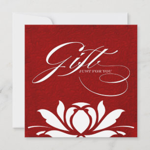 Classy Lotus Gift Certificate