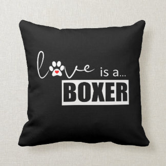 Classy Love is a Boxer Cushion