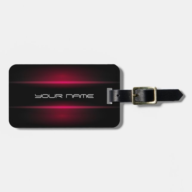 Classy Luggage Tag (Front Horizontal)
