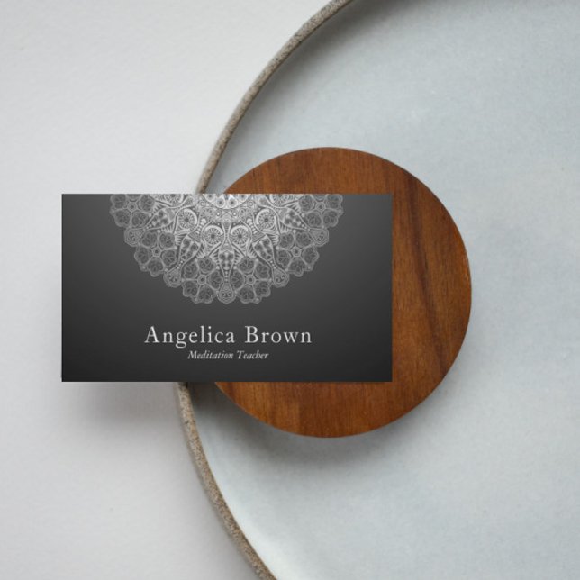 Classy Mandala Business Card (Creator Uploaded)