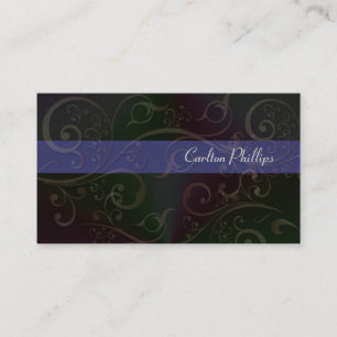 Classy Marketing Consultant DIY colour Business Card