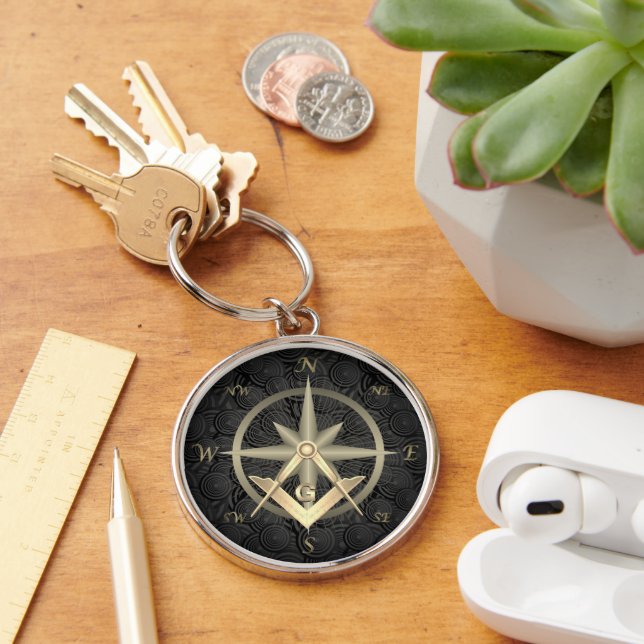 Classy Masonic Key Ring (Desk)