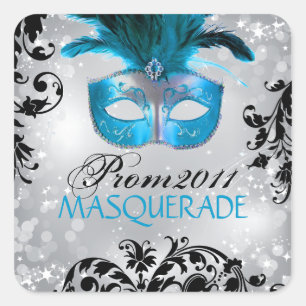 Classy Masquerade Sticker