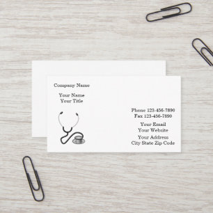Classy Medical  Business Card