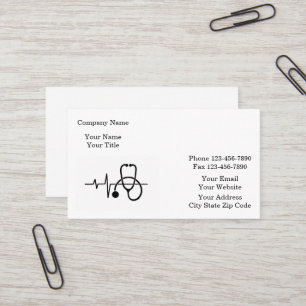 Classy Medical  Business Card