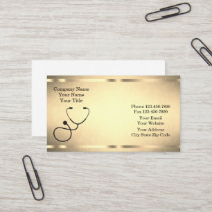 Classy Medical  Business Card
