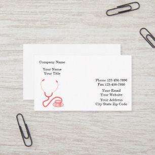 Classy Medical  Business Card