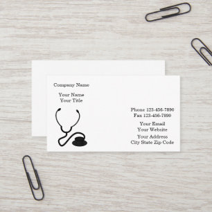 Classy Medical  Business Card