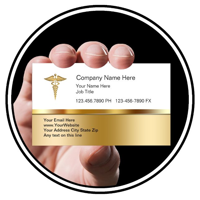 Classy Medical Business Cards (Creator Uploaded)