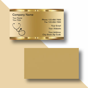 Classy Medical Business Cards Template