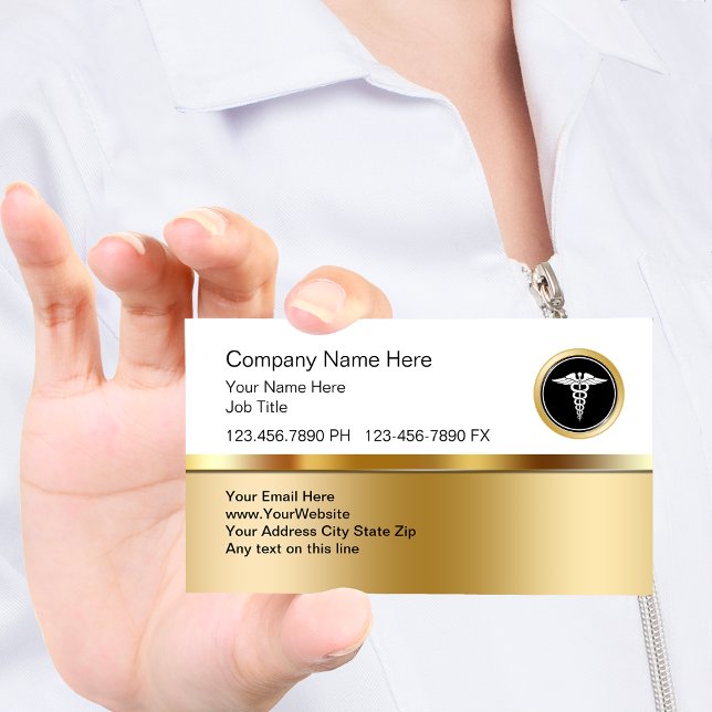 Classy Medical Business Profile Card (Creator Uploaded)