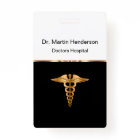Classy Medical Hospital Office ID Badge