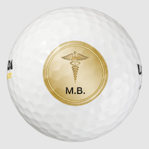 Classy Medical Theme Golf Balls