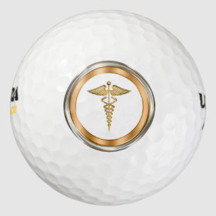 Classy Medical Theme Golf Balls