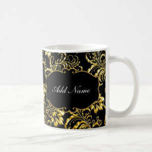 Classy Monogram Coffee Mugs