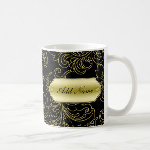 Classy Monogram Coffee Mugs