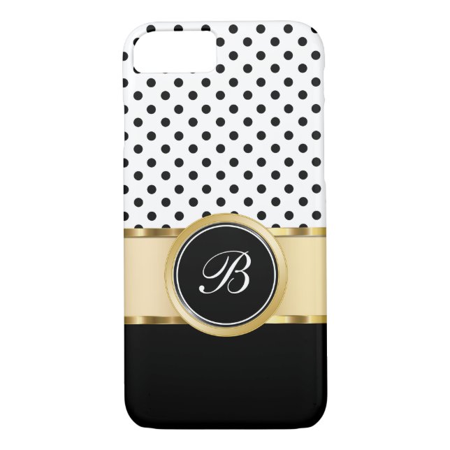 Classy Monogram iPhone 7 Case (Back)
