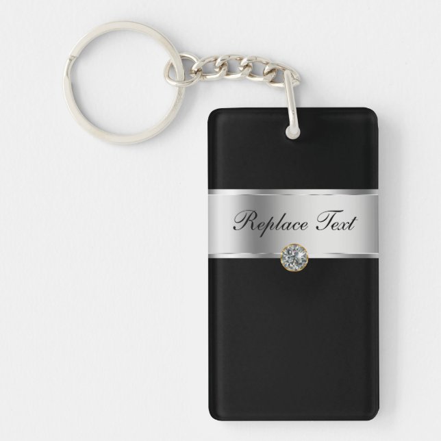 Classy Monogram Keychains (Front)