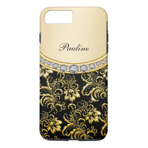 Classy Monogram Style iPhone 8 Plus/7 Plus Case