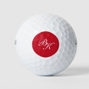 Classy Monogram Style Golf Balls