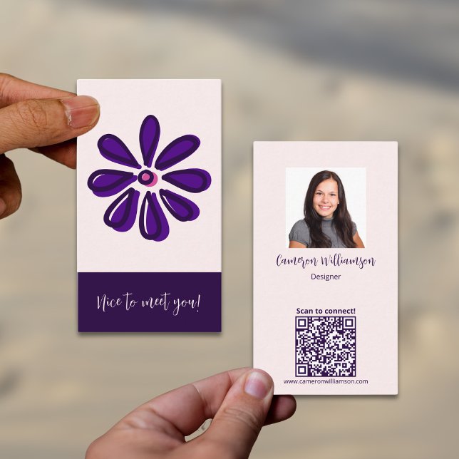 Classy Nice to Meet You! Connect Social Business Card (Classy Nice to Meet You! Connect Social Business Card)