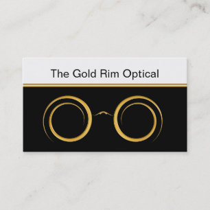 Classy Optical Business Cards