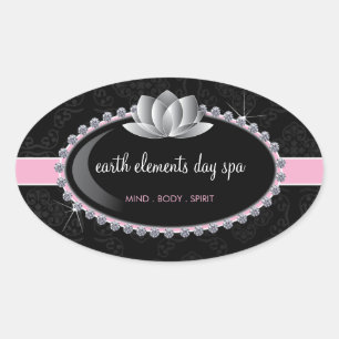 Classy Oval Spa Envelope Seal