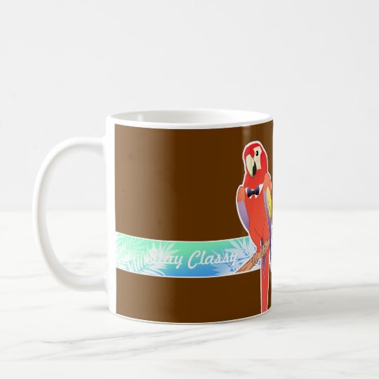 Classy Parrot Mug