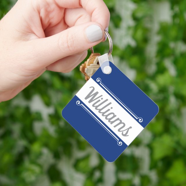 Classy personalised keychain - closing gift (Hand)