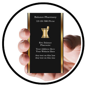 Classy Pharmacy Business Cards
