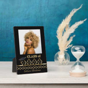 Classy Photo Graduation Plaque