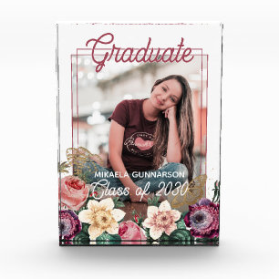 Classy Photo Personalised Congratulations Graduate Block