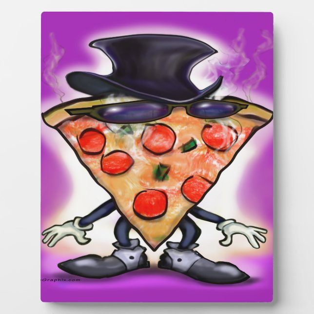 Classy Pizza Plaque (Front)
